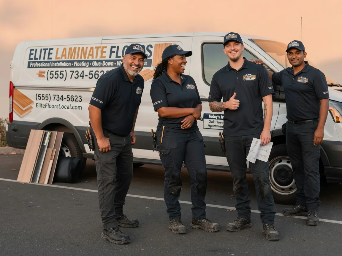 Laminate flooring installation company in Diamond, OH